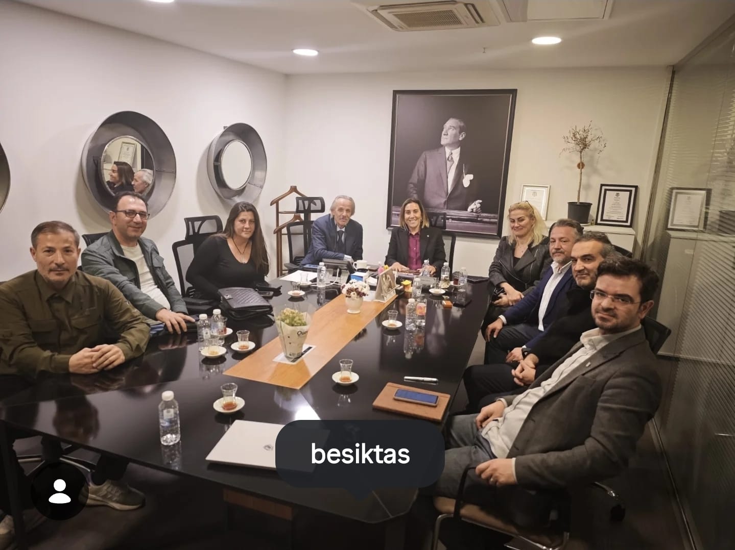 Beşiktaş Kul&uuml;b&uuml;m&uuml;zle beraberiz