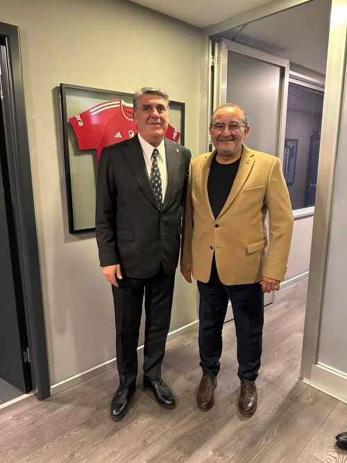 Beşiktaş Başkanı Serdal Adalıya Ziyaret Ettik